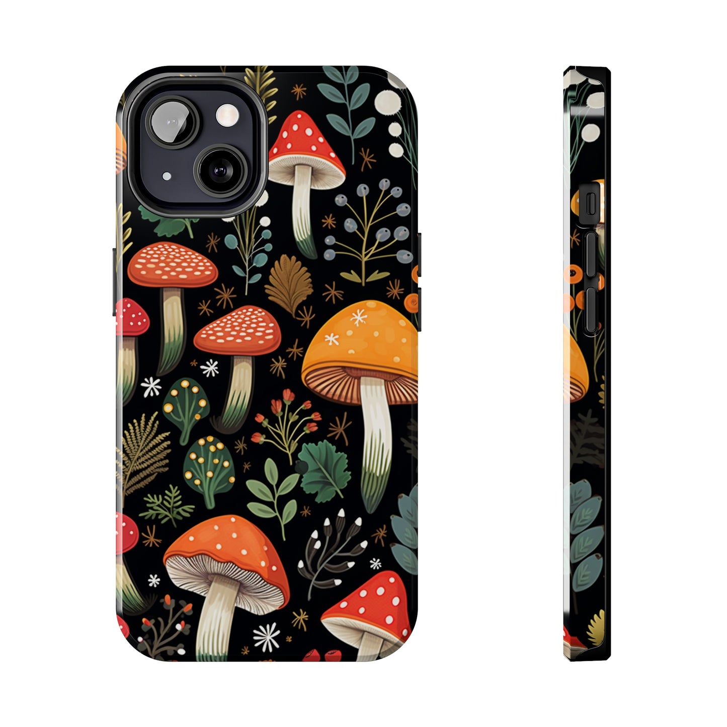 Psychedelic Magic Mushrooms Phone Case | Dive into Vintage Vibes