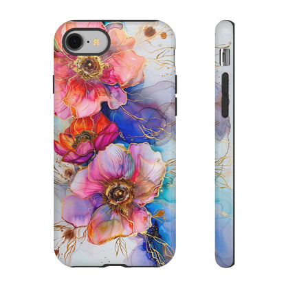 floral watercolor phone case for iPhone 15