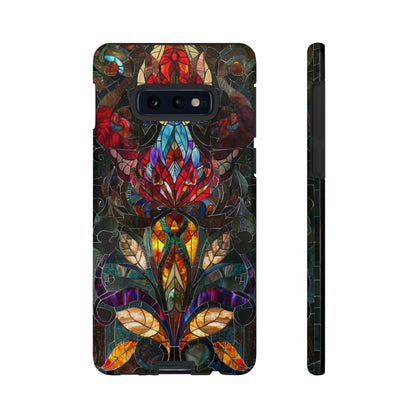 Art Deco Stained Glass floral Phone Case