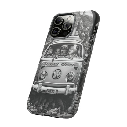 Vintage VW Camper Van iPhone Case