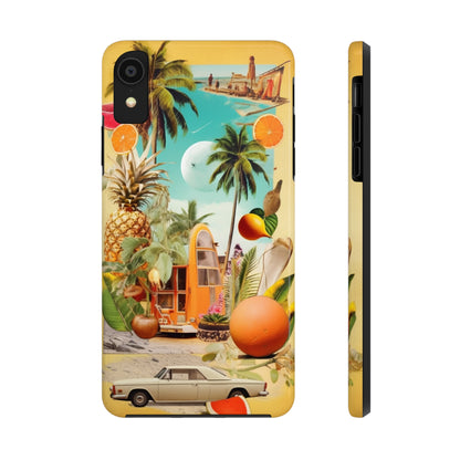 Summer Vibrations iPhone Tough Case | Embrace the Energetic Spirit of Summer with Reliable Protection