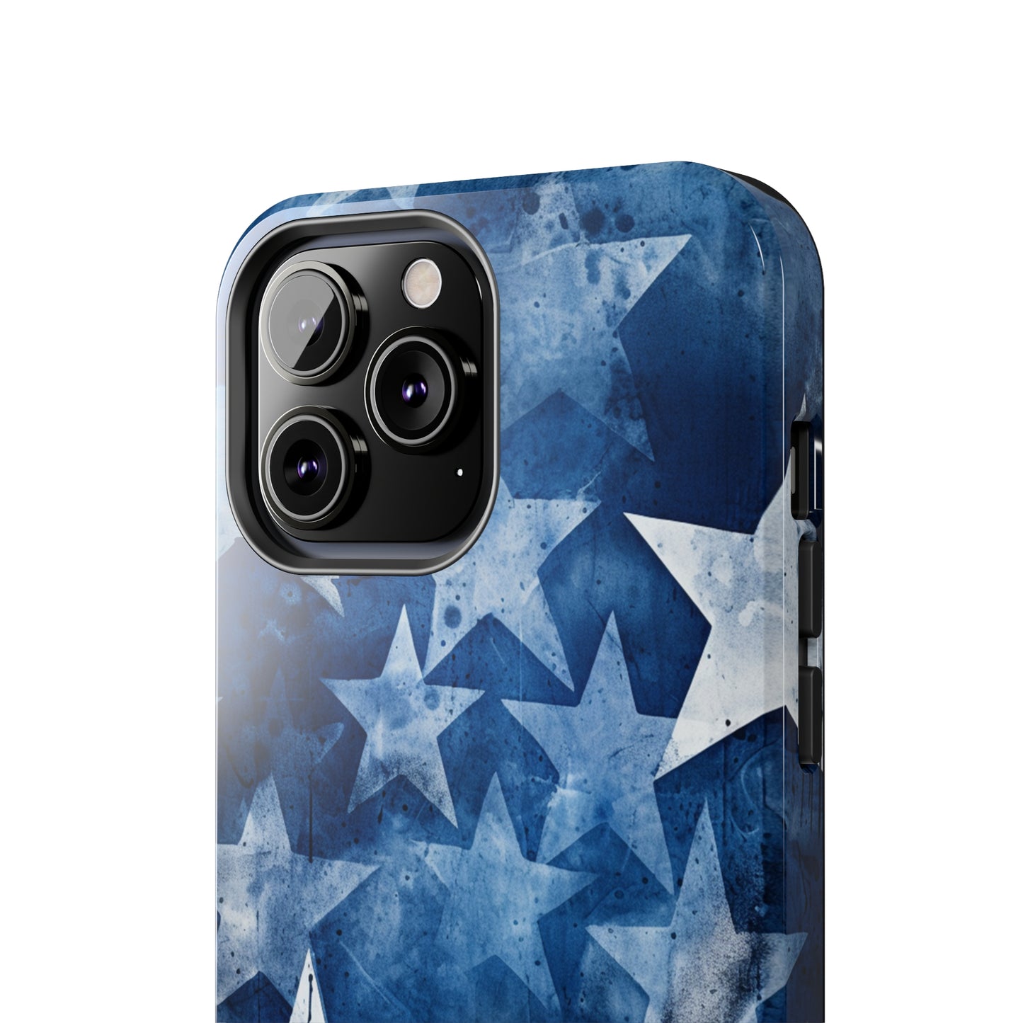 Starry Nights: Denim Dreams | Celestial Star-Patterned iPhone Case