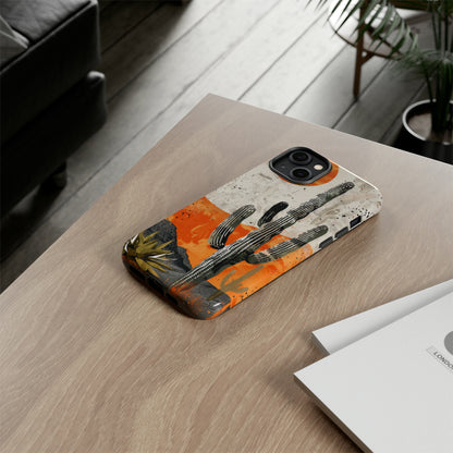 Desert Cactus Western iPhone Case