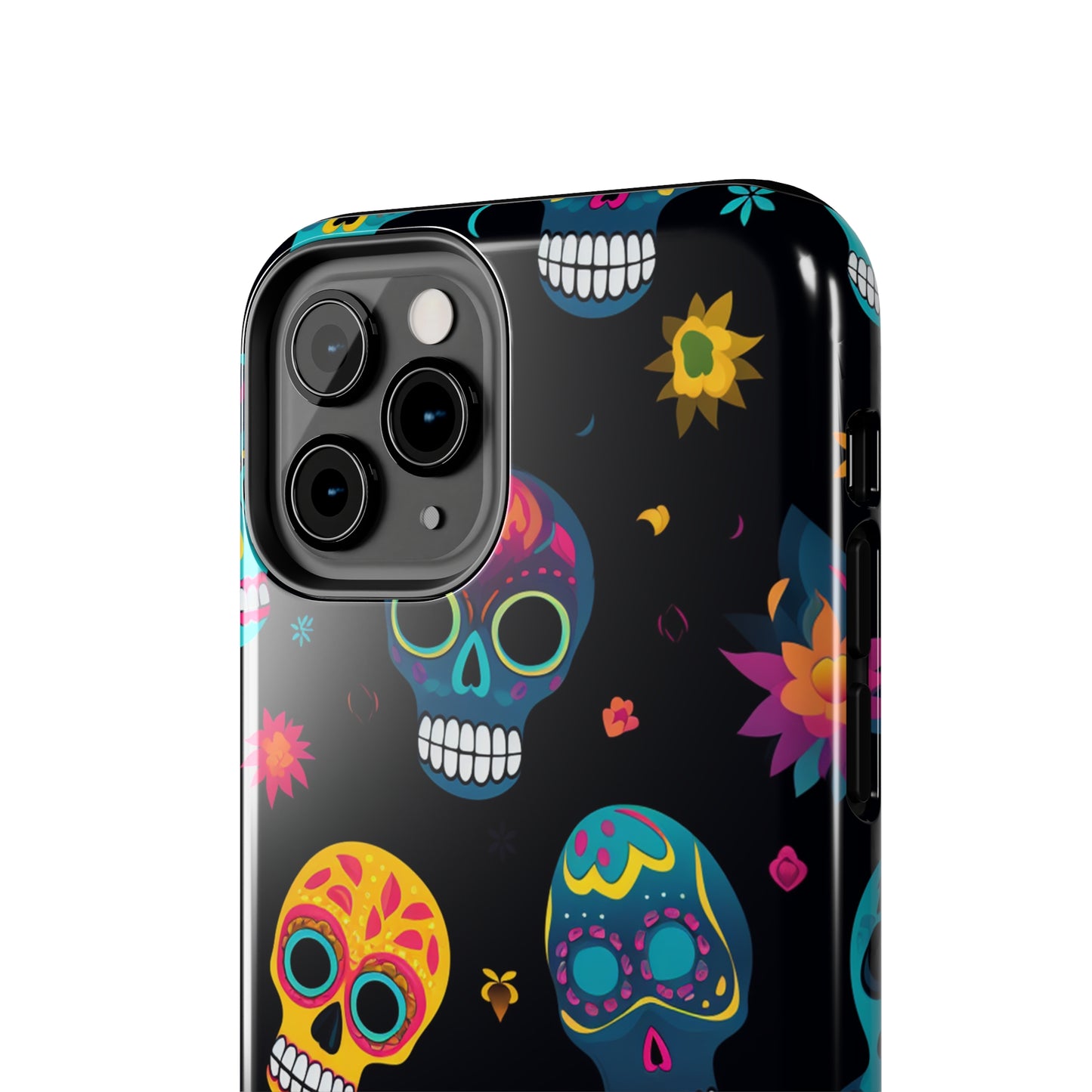 Sugar Skull iPhone Case | Day of the Dead Elegance for Apple iPhone Models