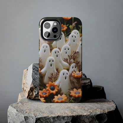 Sweet Spook: Cute Halloween Cookie Ghost | Adorable & Festive Accessory for iPhone Models 11 through 14 Pro Max