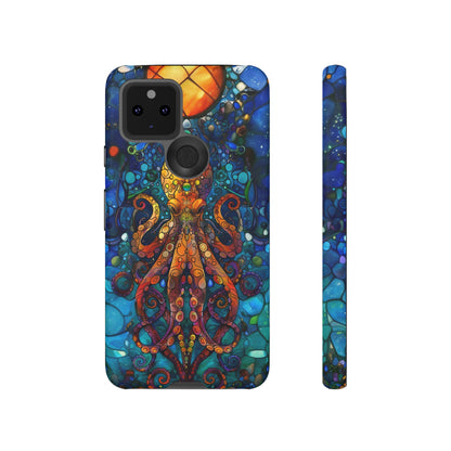 Octopus Stained Glass Undersea Magic Phone Case