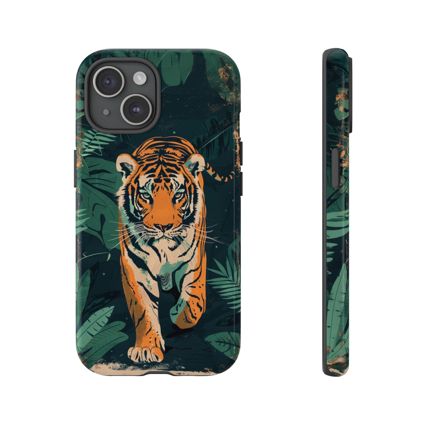 Retro Jungle Tiger Phone Case