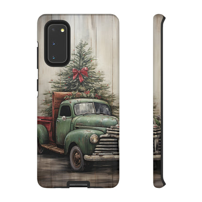 Christmas Pickup Truck Phone Case for iPhone