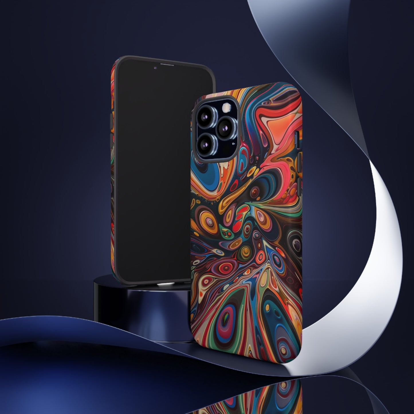 Trippy Psychedelic Color Explosion Phone Case