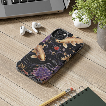 Ephemeral Beauty: Koi Fish Artistry | Japanese Inspired iPhone Case