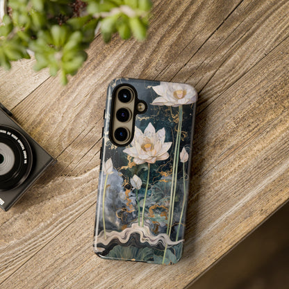 Lotus Floral Zen Art Phone Case