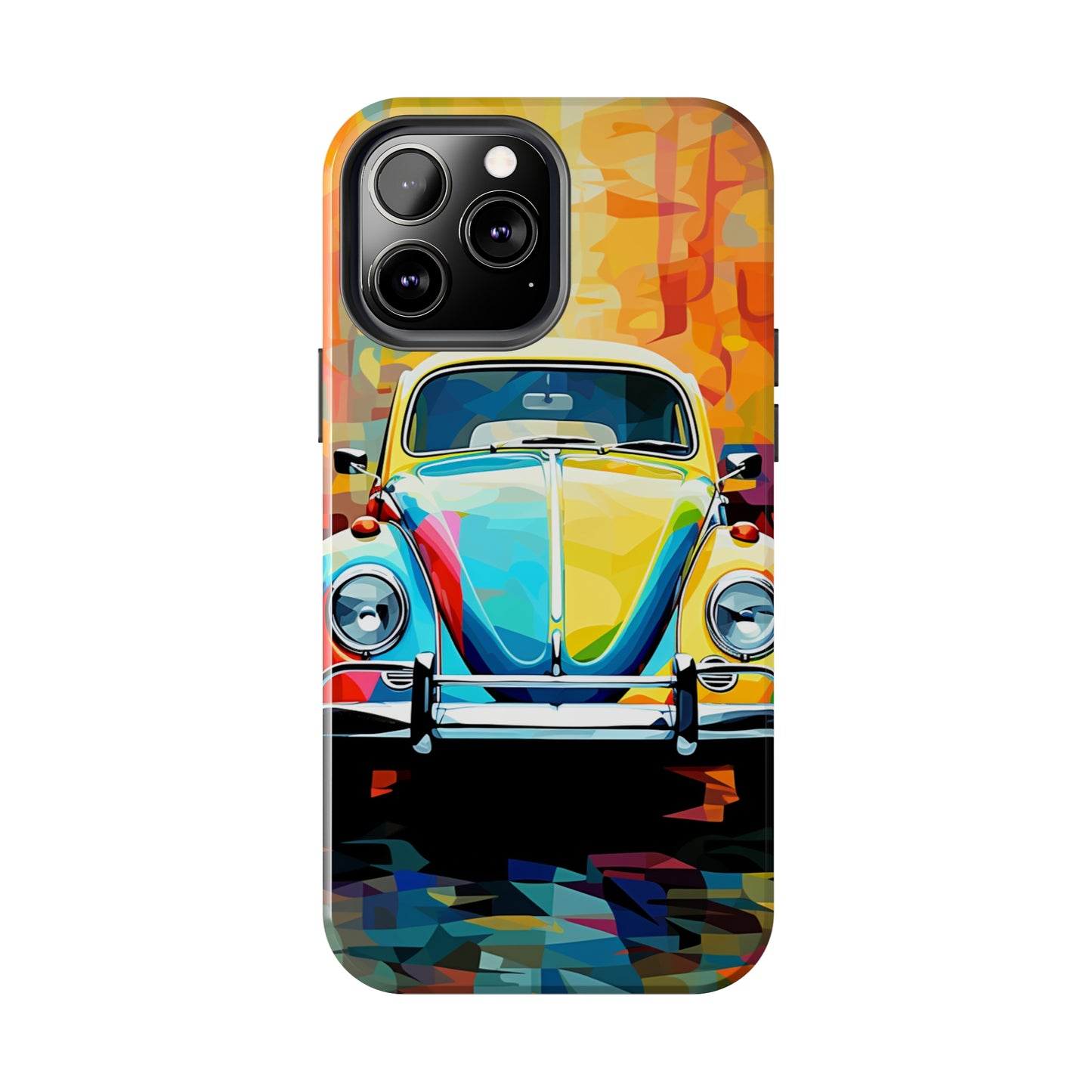 VW Bug Phone Case Retro iPhone Tough Case – Volkswagen beetle iPhone case