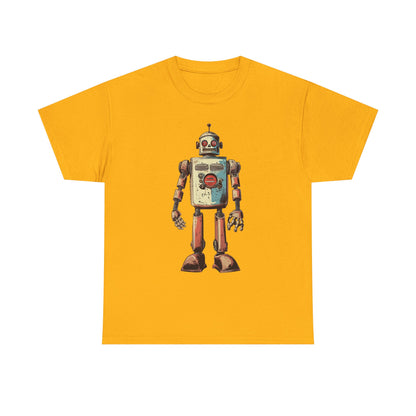 vintage robot collector sci fi tee