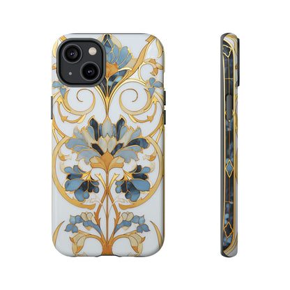 Art Deco Floral Gold