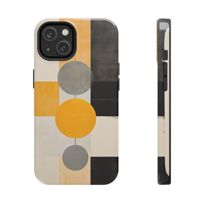 Atomic Era Meets Modern: Mid-Century Art Atomic Design Tough Case for iPhone