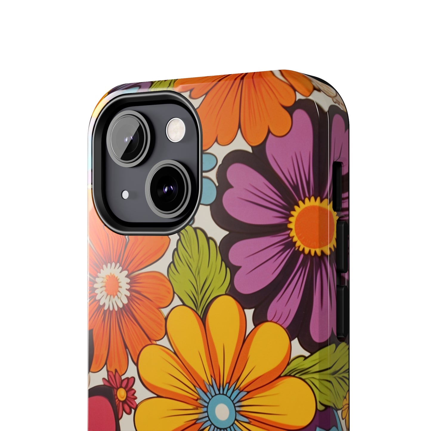 Groovy Garden: Trippy Hippie Psychedelic Floral Delights | Tough iPhone Case