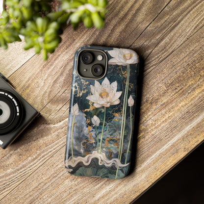 Lotus Floral Zen Art Phone Case