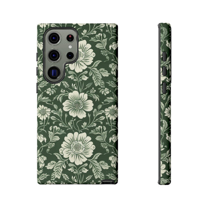 Floral Sage Green Wildflower Phone Case