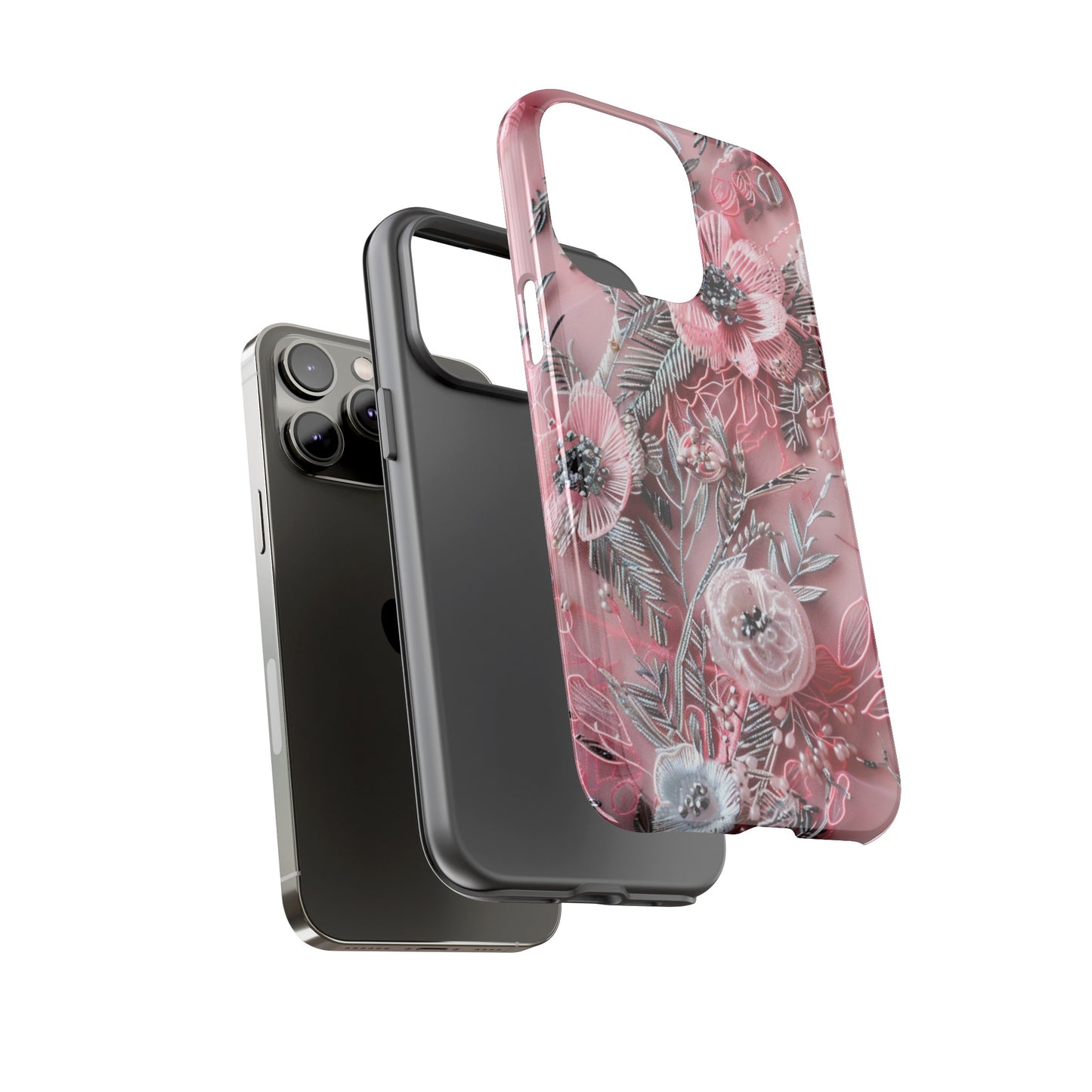 Coquette Aesthetic Floral Art Phone Case