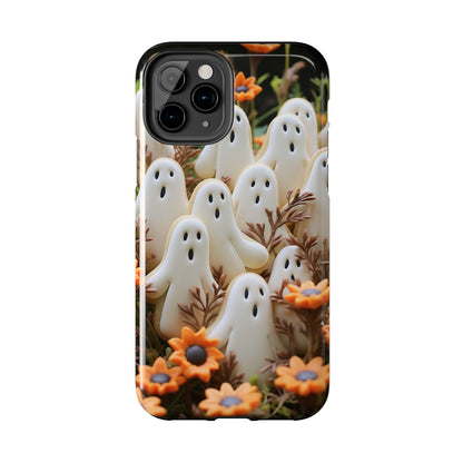 Sweet Spook: Cute Halloween Cookie Ghost | Adorable & Festive Accessory for iPhone Models 11 through 14 Pro Max