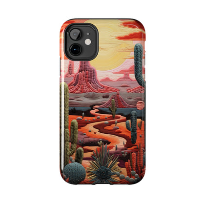 Cactus Desert Sunset Phone Case