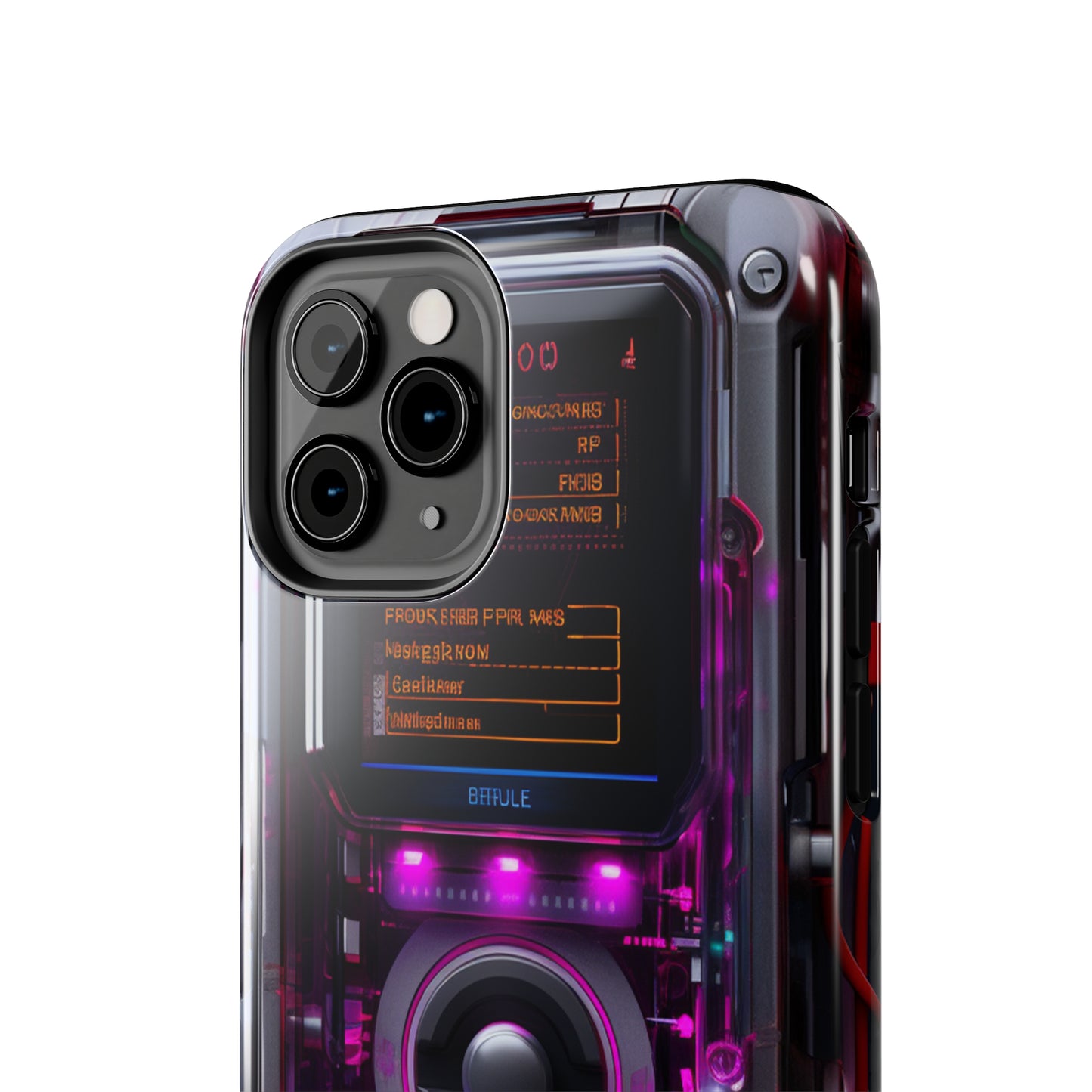 Cyberpunk Techno Gadget iPhone Case