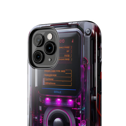 Cyberpunk Techno Gadget iPhone Case