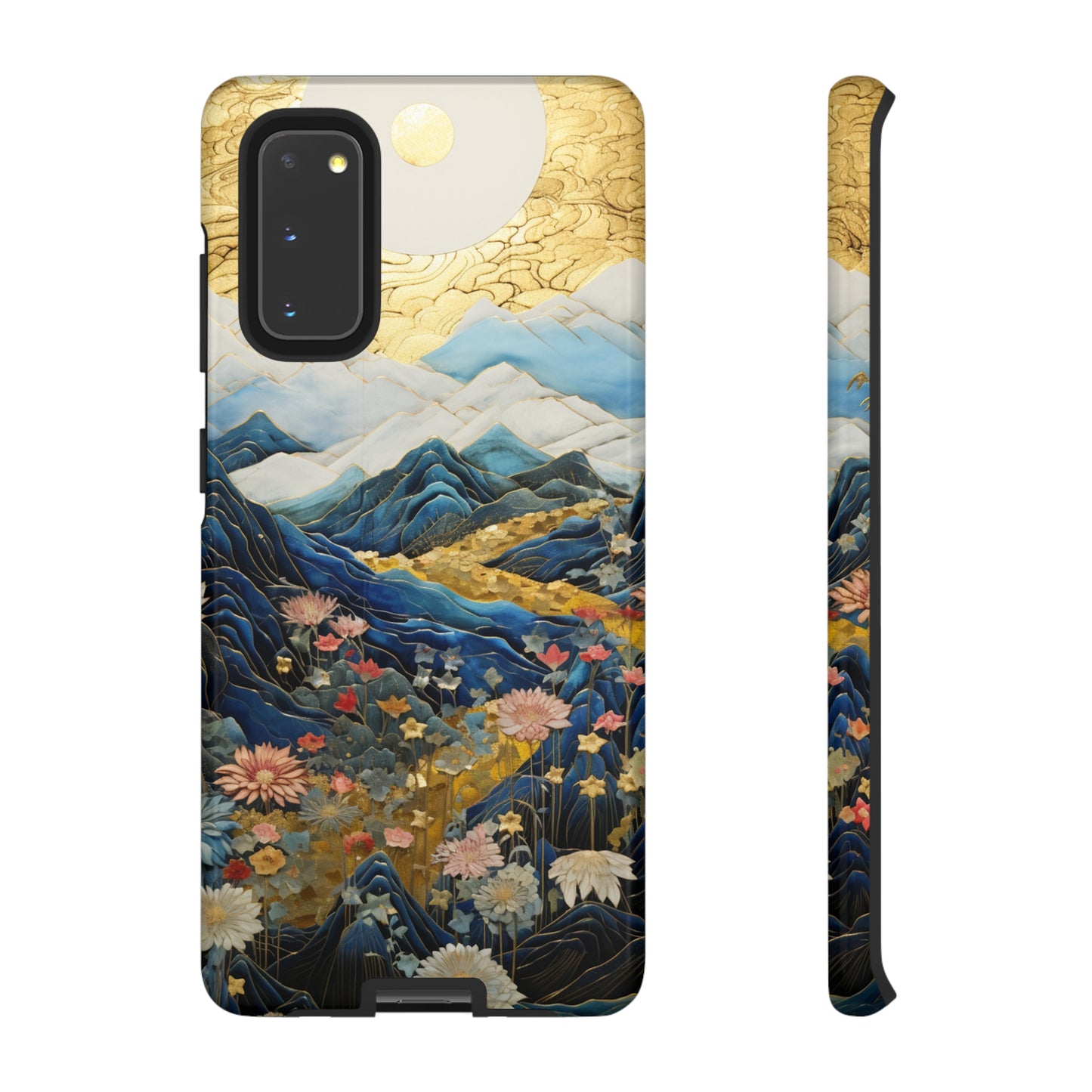 Chiyogami Floral Tough iPhone Case Japanese Boho