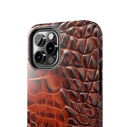 Alligator Skin Texture iPhone Case | Embrace Luxurious Style and Protection