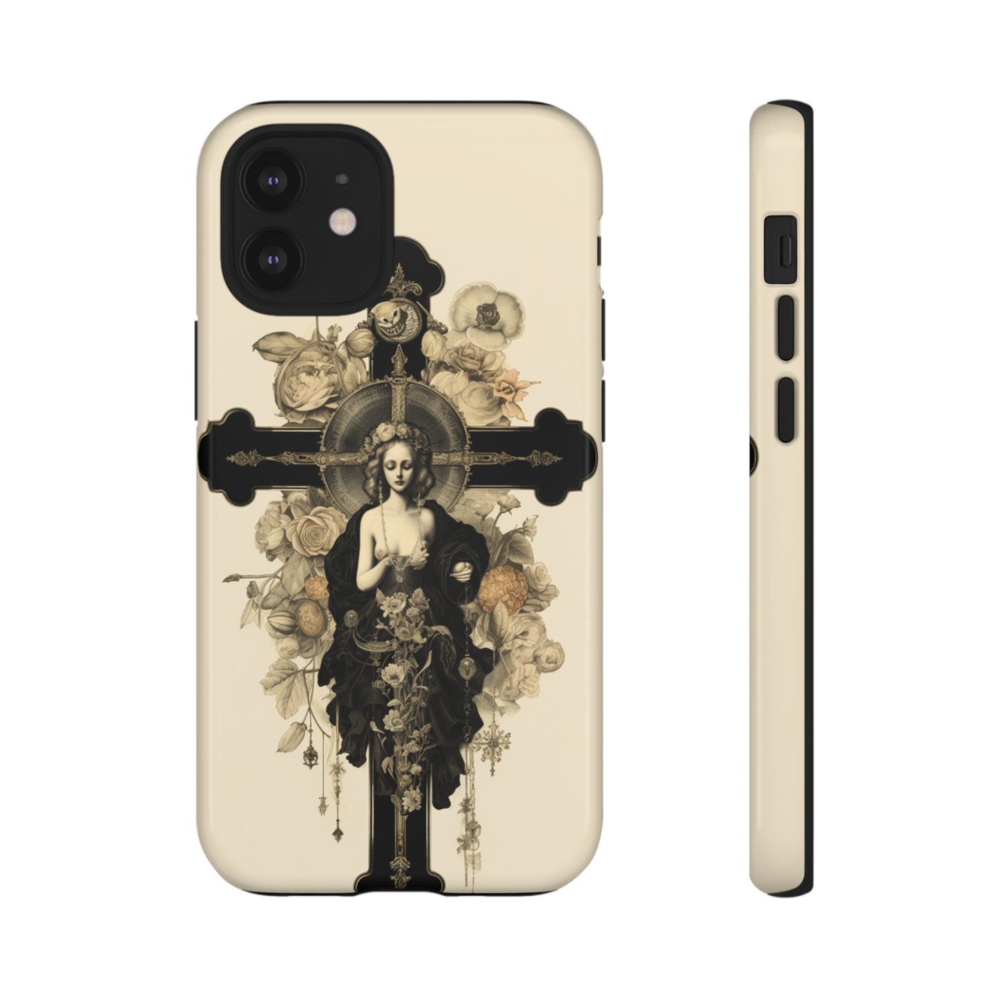 IPhone Case Vintage Retro Gothic - A Timeless Symbol of Elegance for Google Pixel, iPhone, and Samsung Cases