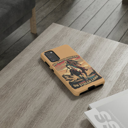 Native American Phone Case | No One is Illegal on Stolen Land