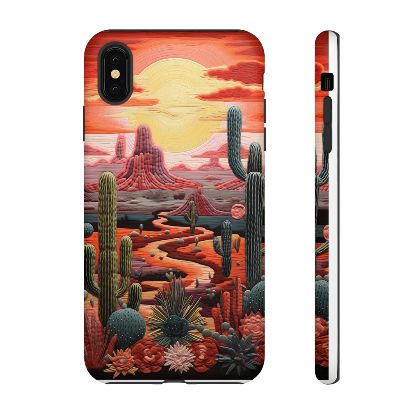 Cactus Desert Sunset Phone Case