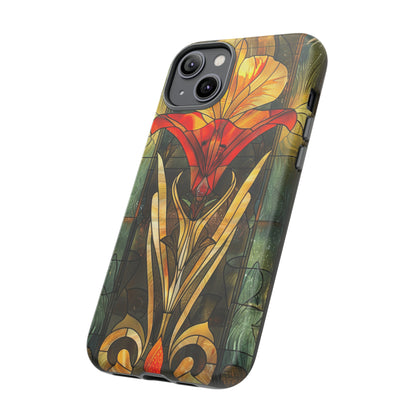 Art Deco Stained Glass floral Phone Case