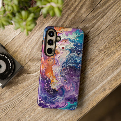 Trippy Psychedelic Color Waves Phone Case