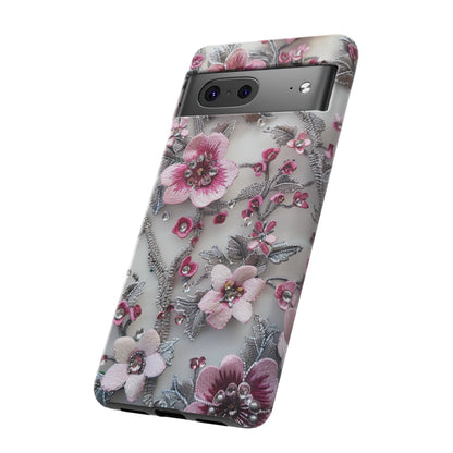 Coquette Aesthetic Floral Art iPhone 12 Case