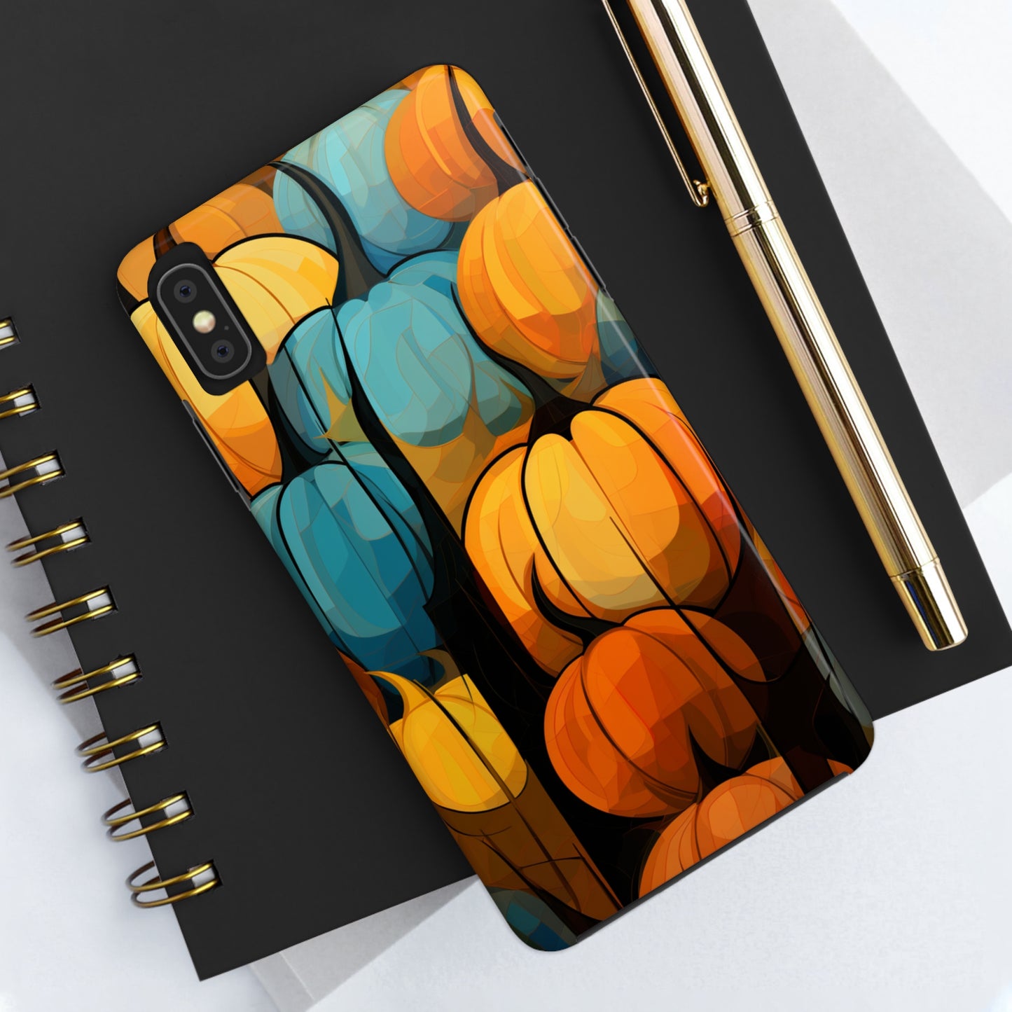 Halloween Fall Pumpkins iPhone Case | Embrace the Spooky Autumn Vibes