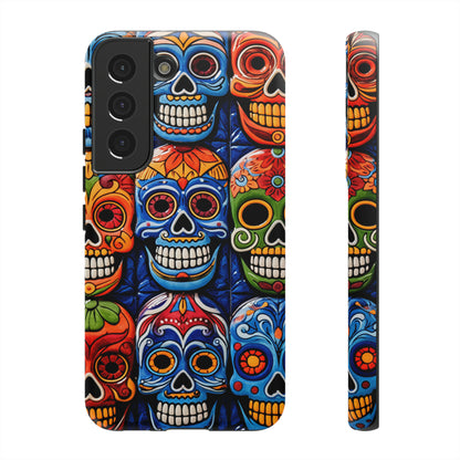 Day of the Dead Mexican Talavera Tile