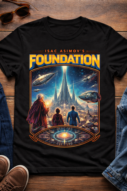 Foundation Sci Fi Shirt Psychohistory Galactic Empire