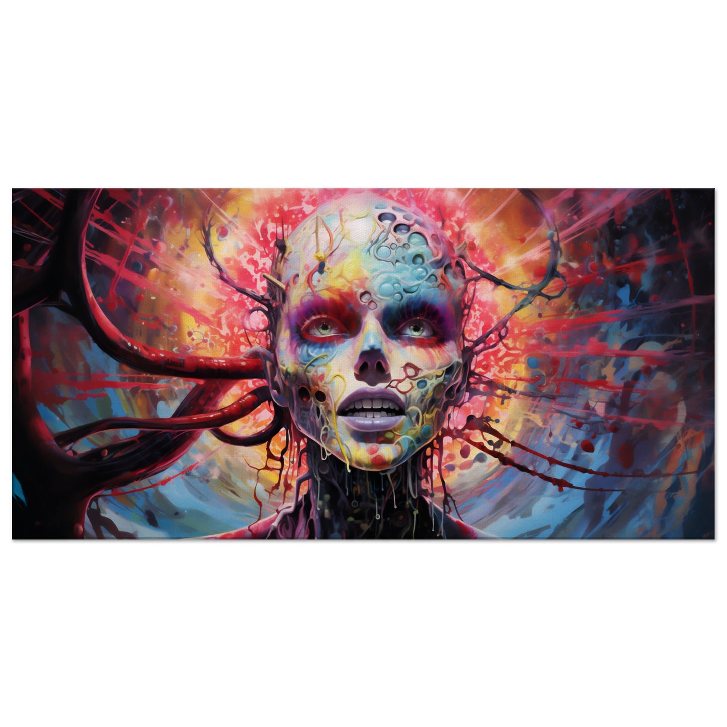 The Singularity is Near: Psychedelic Art Print