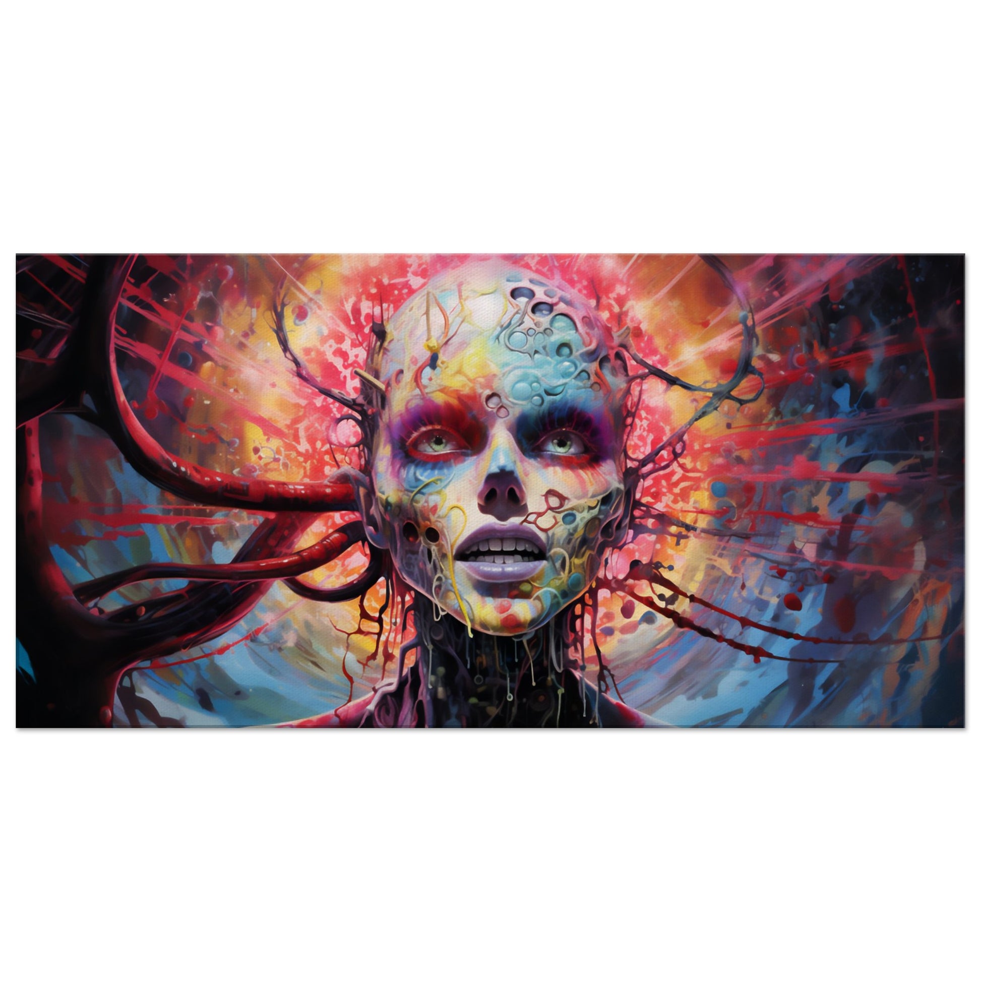 The Singularity is Near: Psychedelic Art Print