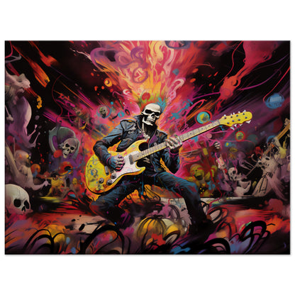 Vibrant Psychedelic Art - Surreal Heavy Metal Fusion