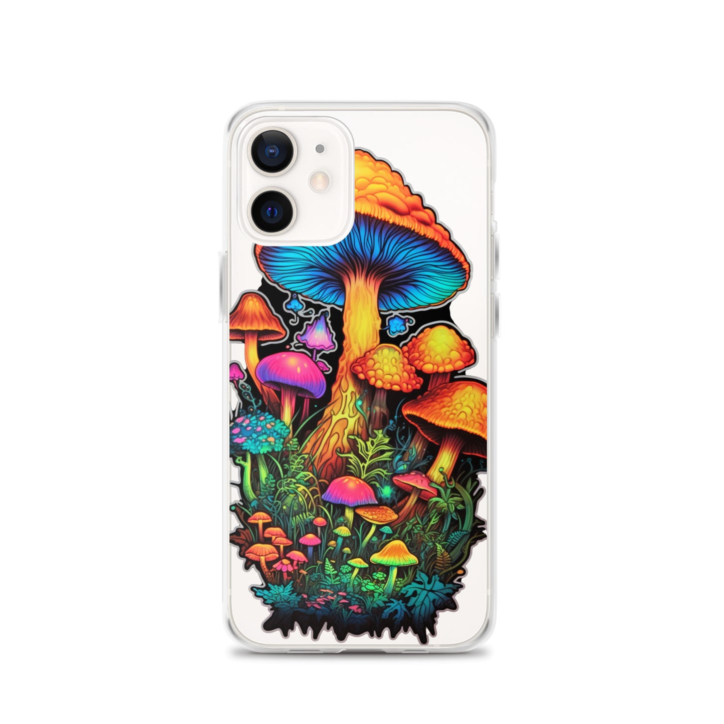 Enchanted Journey: Psychedelic Magic Mushroom Trip | Clear iPhone Case