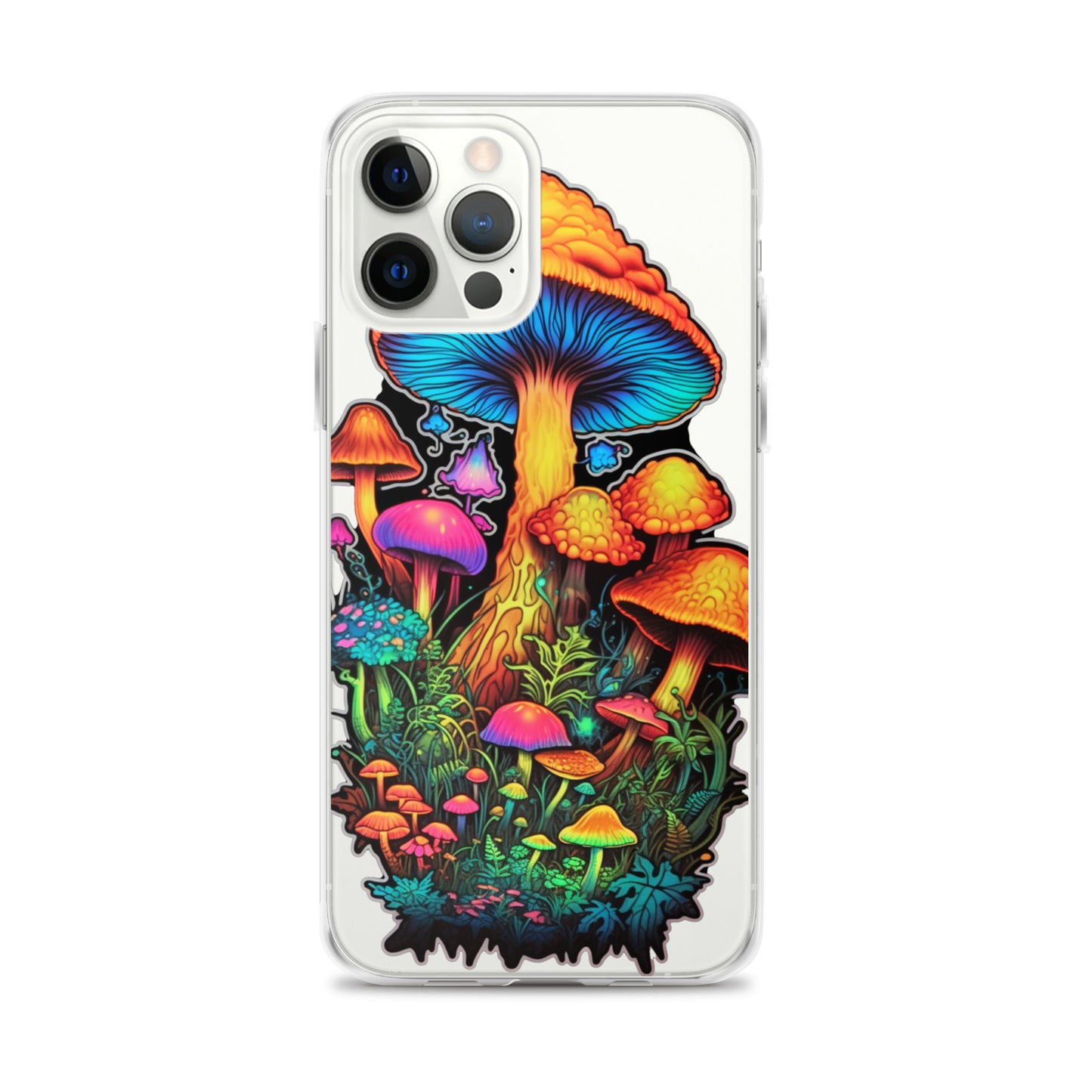 Enchanted Journey: Psychedelic Magic Mushroom Trip | Clear iPhone Case