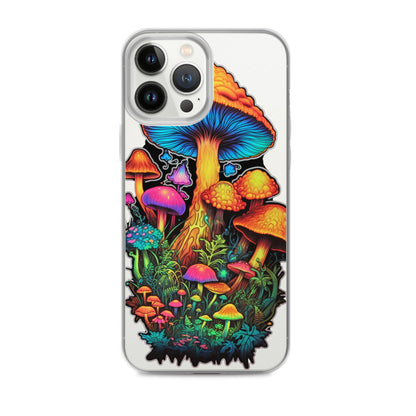 Enchanted Journey: Psychedelic Magic Mushroom Trip | Clear iPhone Case