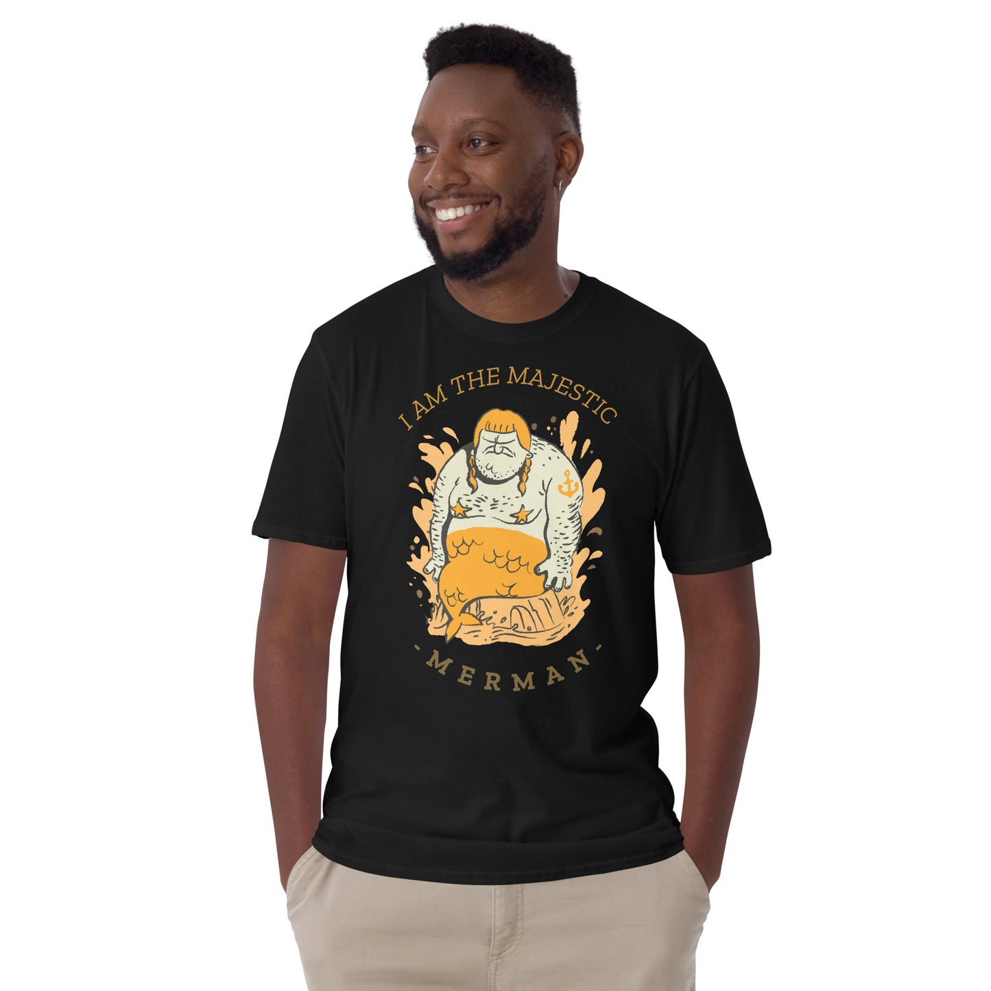 Majestic Merman T-Shirt - Unleash Your Inner Sea Spirit