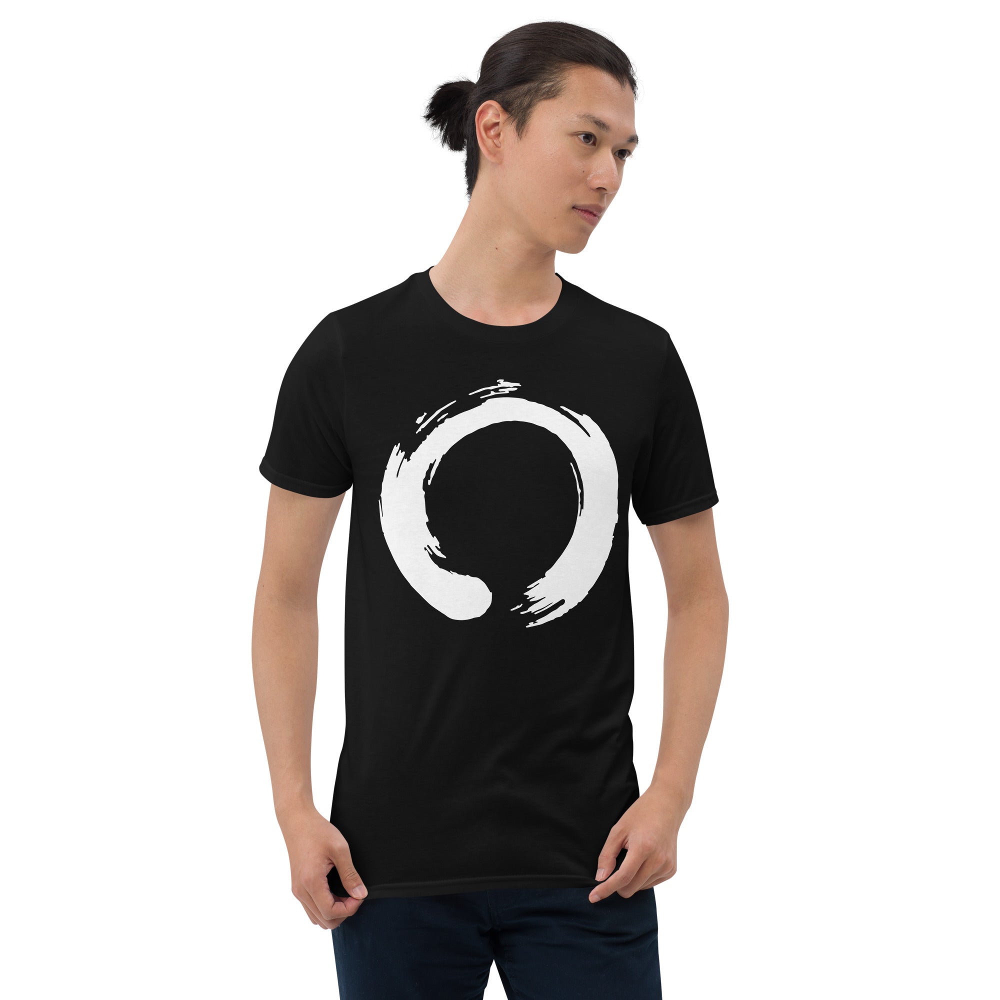 Zen Buddhism Enso Sacred Symbol T Shirt Embrace Serenity and