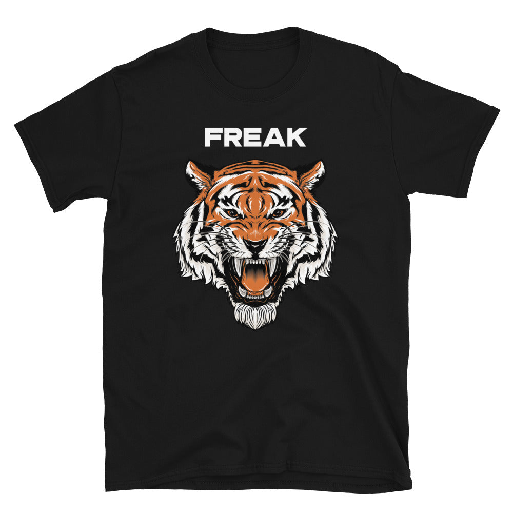 Freak Tiger Graphic Tee - Roaring Style Statement