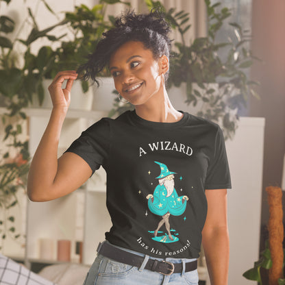 A Wizard Has His Reasons T-Shirt: Unveiling the Magic of Humor