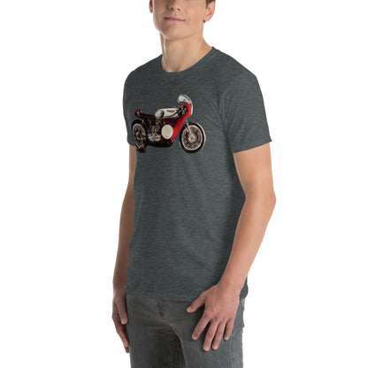 Vintage Triton Motorcycle Tee - Classic Unisex Cotton Shirt for Bike Enthusiasts