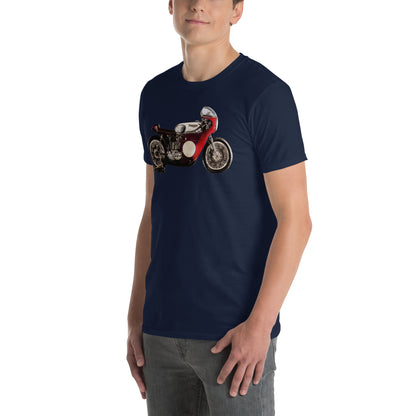 Vintage Triton Motorcycle Tee - Classic Unisex Cotton Shirt for Bike Enthusiasts